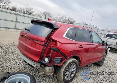 2025 Honda Cr-V Ex из США, поврежденный, VIN 7FARS4H42SE021182